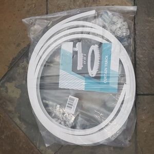 Kolako 12 Ft White Flexible Curtain Track